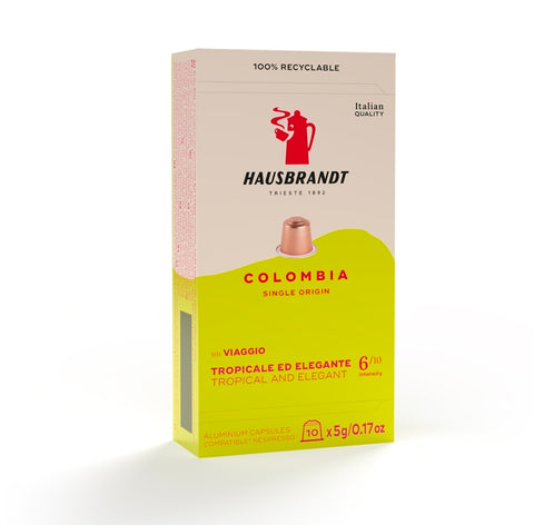 10 COLOMBIA CAPSULES COMPATIBLE WITH NESPRESSO®