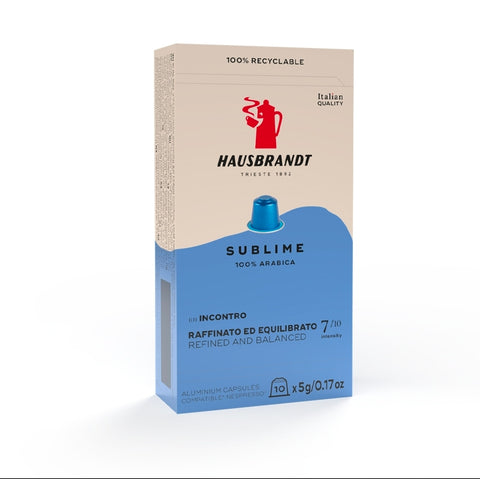 10 SUBLIME CAPSULES COMPATIBLE WITH NESPRESSO®