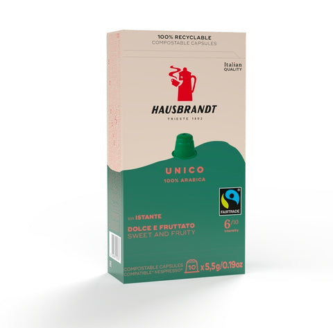 10 UNICO CAPSULES COMPATIBLE WITH NESPRESSO®